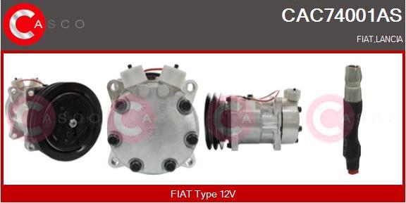 Casco CAC74001AS - Compressore, Climatizzatore autozon.pro