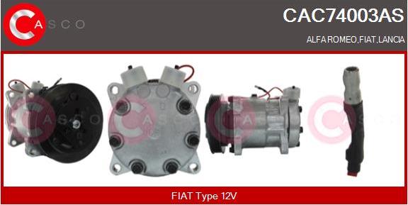 Casco CAC74003AS - Compressore, Climatizzatore autozon.pro