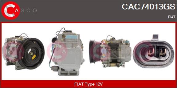 Casco CAC74013GS - Compressore, Climatizzatore autozon.pro