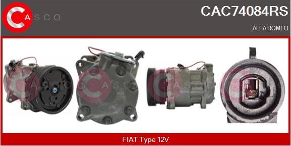 Casco CAC74084RS - Compressore, Climatizzatore autozon.pro