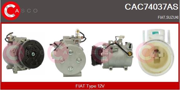 Casco CAC74037AS - Compressore, Climatizzatore autozon.pro