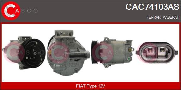 Casco CAC74103AS - Compressore, Climatizzatore autozon.pro