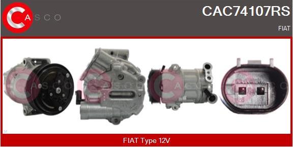 Casco CAC74107RS - Compressore, Climatizzatore autozon.pro