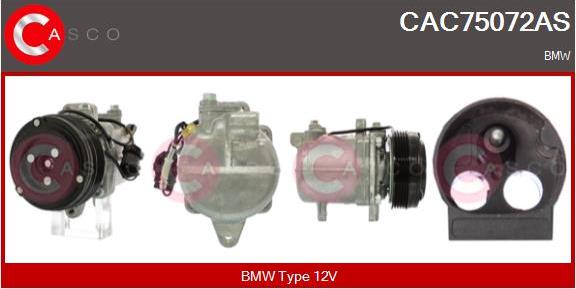 Casco CAC75072AS - Compressore, Climatizzatore autozon.pro