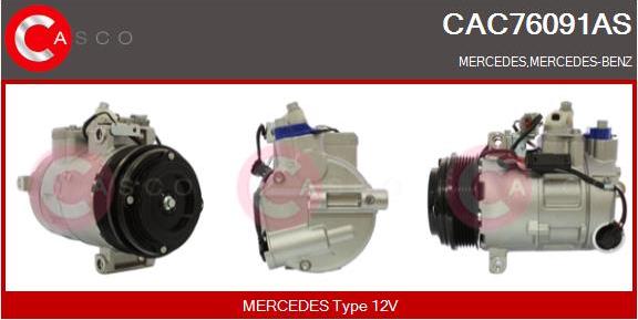 Casco CAC76091AS - Compressore, Climatizzatore autozon.pro