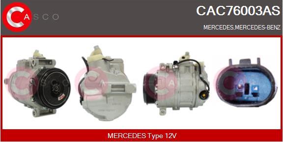 Casco CAC76003AS - Compressore, Climatizzatore autozon.pro