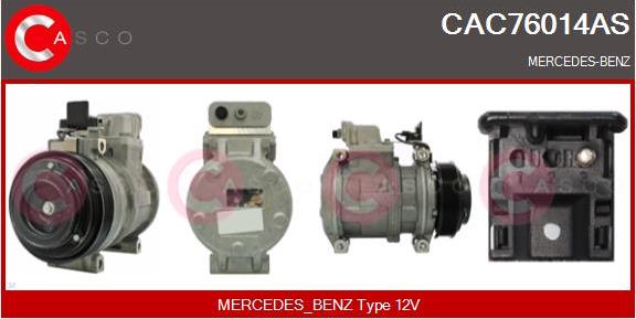 Casco CAC76014AS - Compressore, Climatizzatore autozon.pro