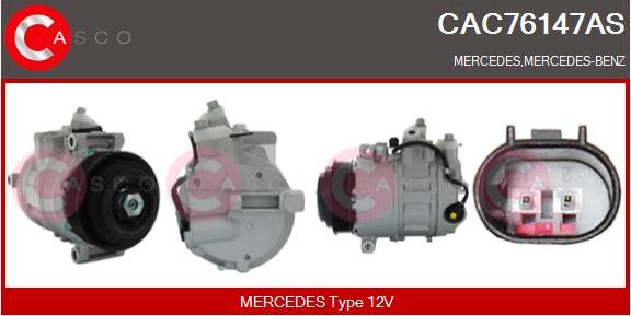 Casco CAC76147AS - Compressore, Climatizzatore autozon.pro