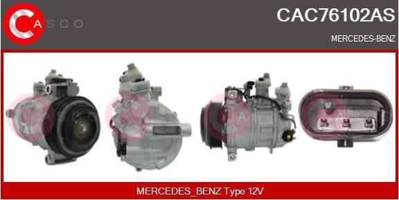 Casco CAC76102AS - Compressore, Climatizzatore autozon.pro