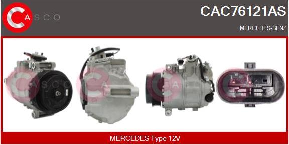 Casco CAC76121AS - Compressore, Climatizzatore autozon.pro