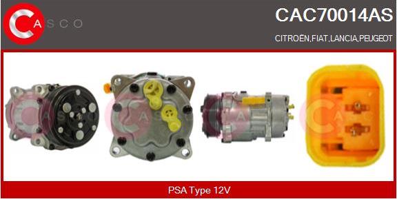 Casco CAC70014AS - Compressore, Climatizzatore autozon.pro