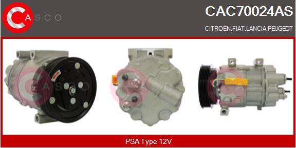 Casco CAC70024AS - Compressore, Climatizzatore autozon.pro