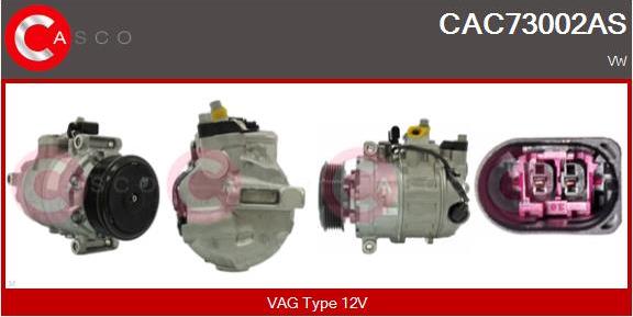 Casco CAC73002AS - Compressore, Climatizzatore autozon.pro