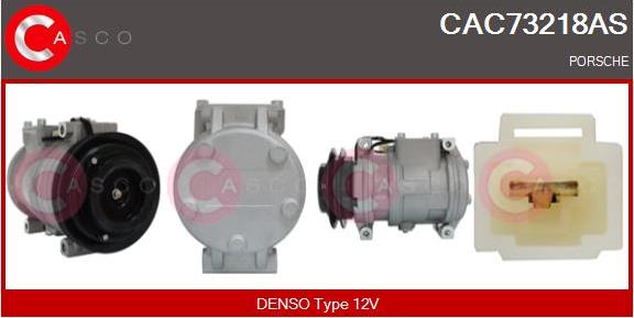 Casco CAC73218AS - Compressore, Climatizzatore autozon.pro