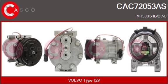 Casco CAC72053AS - Compressore, Climatizzatore autozon.pro