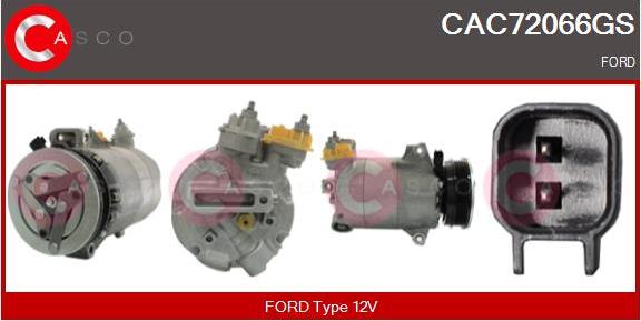 Casco CAC72066GS - Compressore, Climatizzatore autozon.pro
