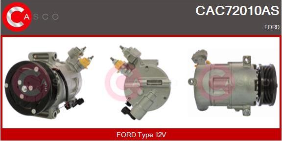 Casco CAC72010AS - Compressore, Climatizzatore autozon.pro