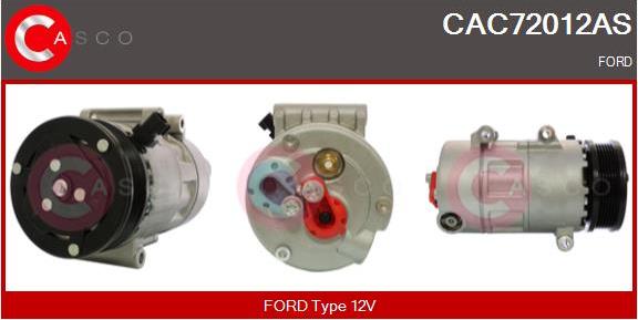 Casco CAC72012AS - Compressore, Climatizzatore autozon.pro