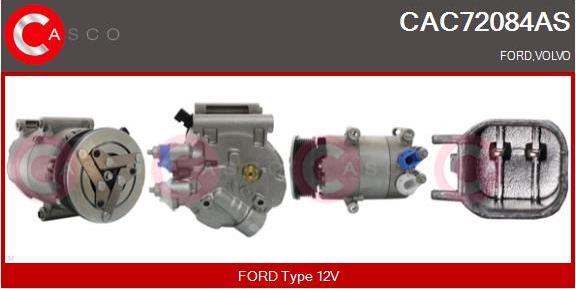 Casco CAC72084AS - Compressore, Climatizzatore autozon.pro