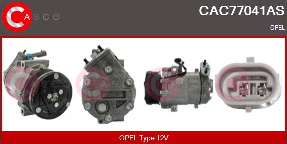 Casco CAC77041AS - Compressore, Climatizzatore autozon.pro