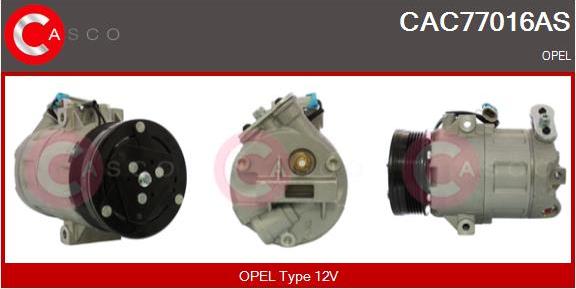 Casco CAC77016AS - Compressore, Climatizzatore autozon.pro