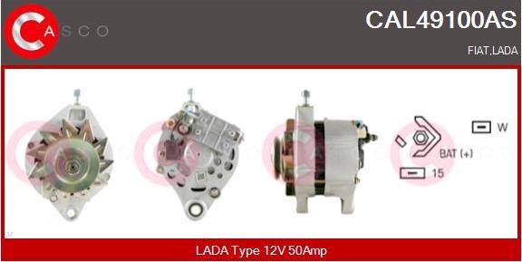 Casco CAL49100AS - Alternatore autozon.pro