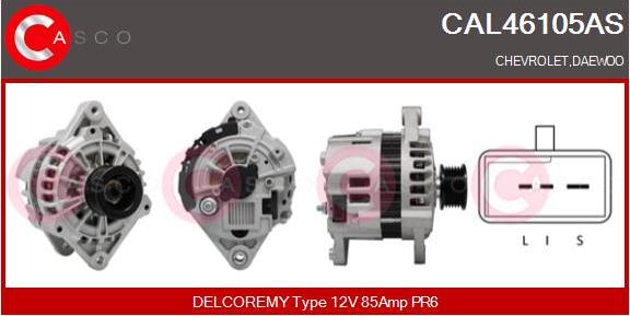 Casco CAL46105AS - Alternatore autozon.pro