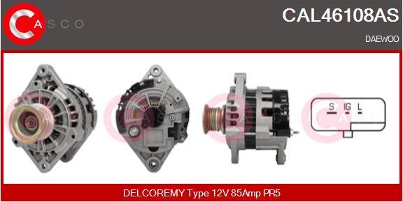 Casco CAL46108AS - Alternatore autozon.pro