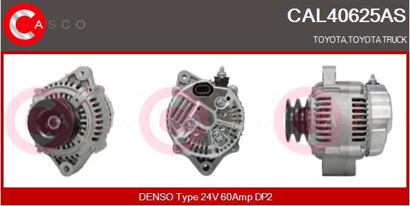 Casco CAL40625AS - Alternatore autozon.pro