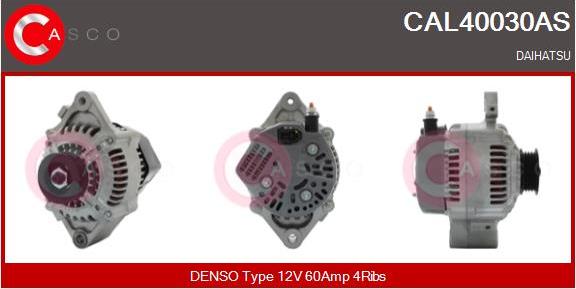 Casco CAL40030AS - Alternatore autozon.pro