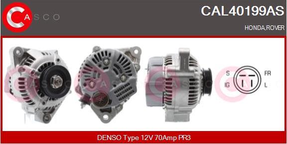 Casco CAL40199AS - Alternatore autozon.pro