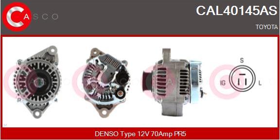 Casco CAL40145AS - Alternatore autozon.pro