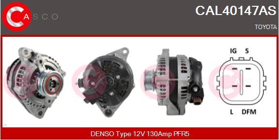 Casco CAL40147AS - Alternatore autozon.pro