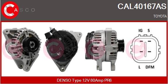 Casco CAL40167AS - Alternatore autozon.pro