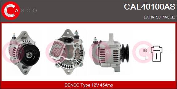 Casco CAL40100AS - Alternatore autozon.pro