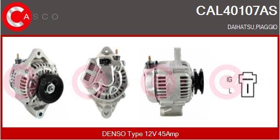 Casco CAL40107AS - Alternatore autozon.pro