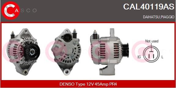 Casco CAL40119AS - Alternatore autozon.pro