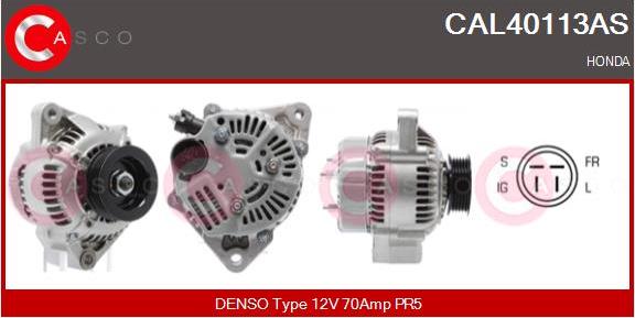 Casco CAL40113AS - Alternatore autozon.pro