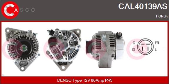 Casco CAL40139AS - Alternatore autozon.pro