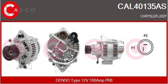 Casco CAL40135AS - Alternatore autozon.pro