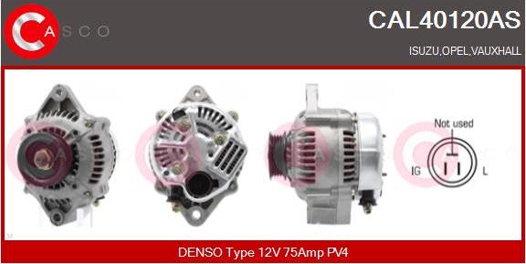 Casco CAL40120AS - Alternatore autozon.pro