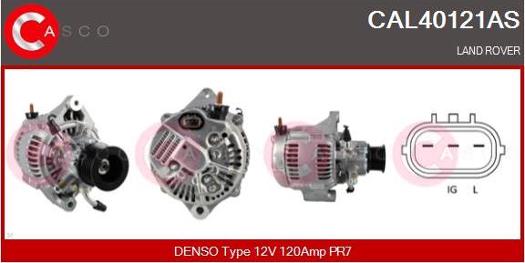 Casco CAL40121AS - Alternatore autozon.pro