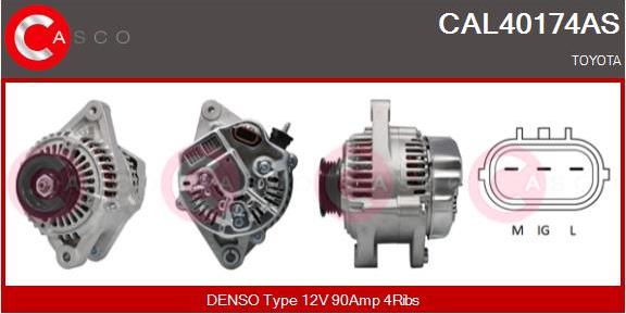 Casco CAL40174AS - Alternatore autozon.pro