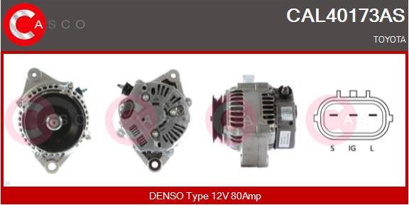 Casco CAL40173AS - Alternatore autozon.pro