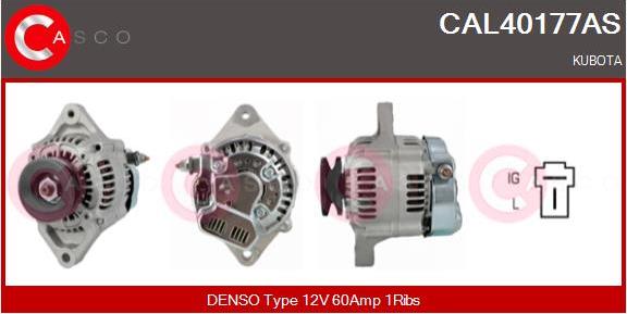 Casco CAL40177AS - Alternatore autozon.pro