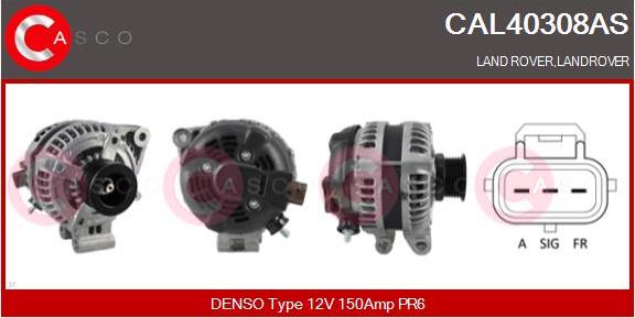 Casco CAL40308AS - Alternatore autozon.pro