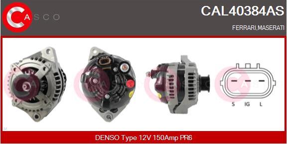 Casco CAL40384AS - Alternatore autozon.pro