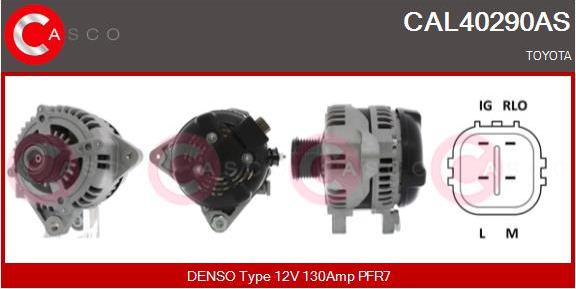 Casco CAL40290AS - Alternatore autozon.pro