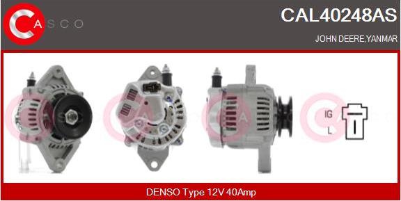 Casco CAL40248AS - Alternatore autozon.pro