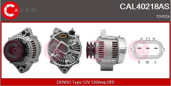 Casco CAL40218AS - Alternatore autozon.pro